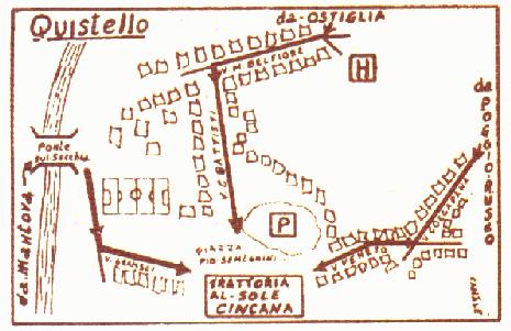 Map of the village